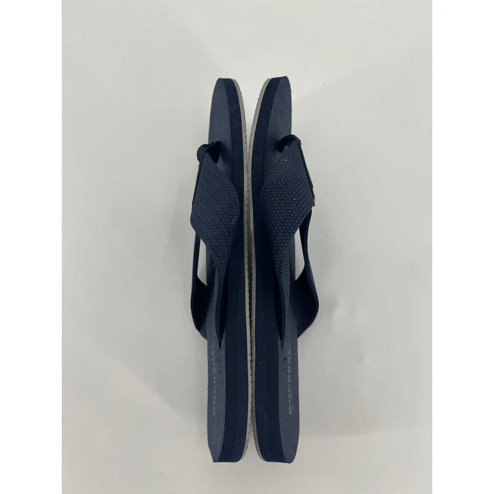 Dockers Mens Navy Blue Flip Flop Sandals Thong Summer Beach Shoes FMS5370ADK 8-9